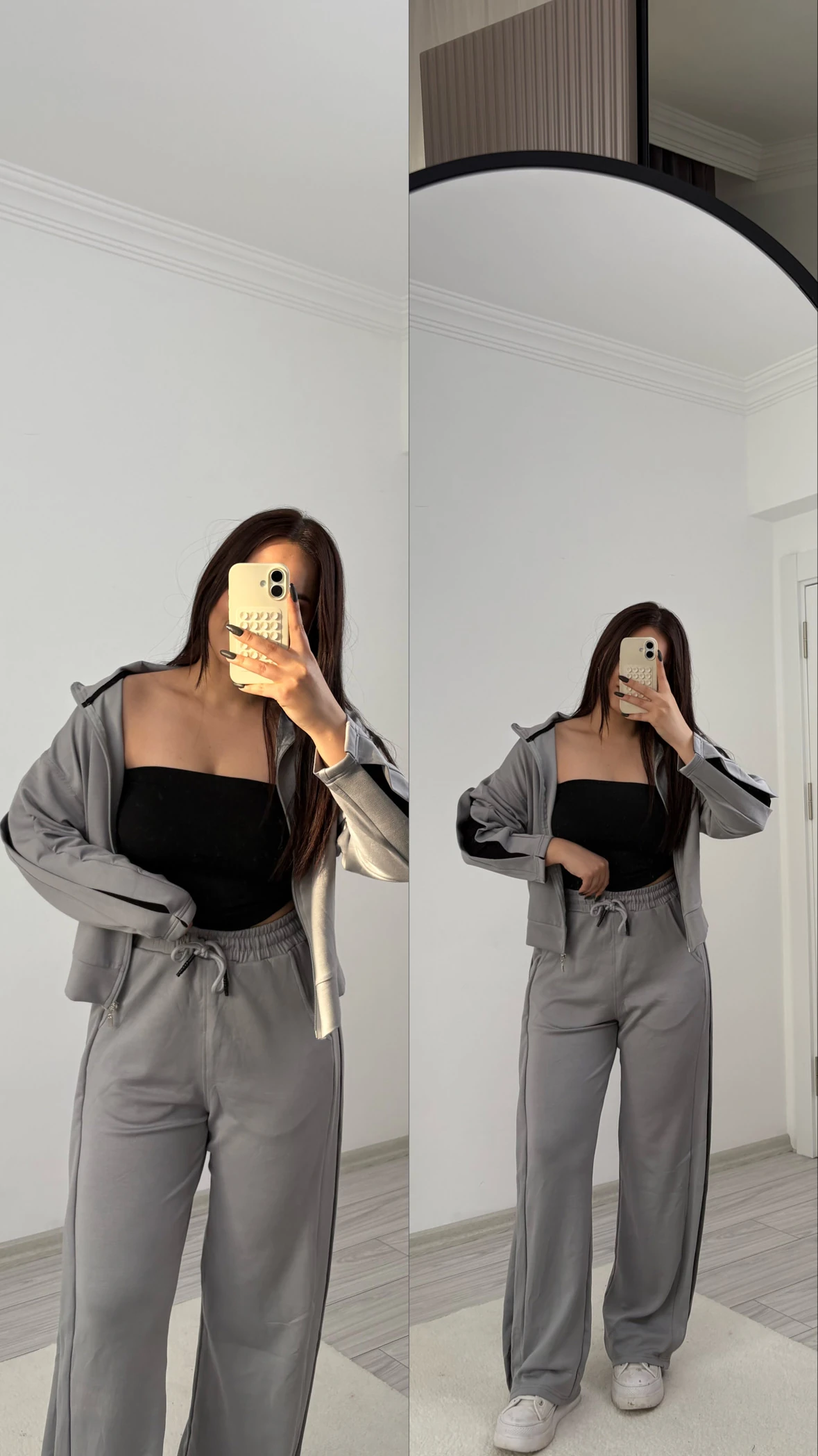 eşofman takımı gri