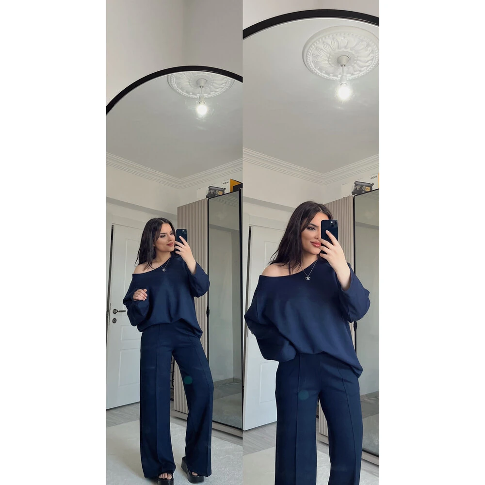 Modal salaş takım lacivert