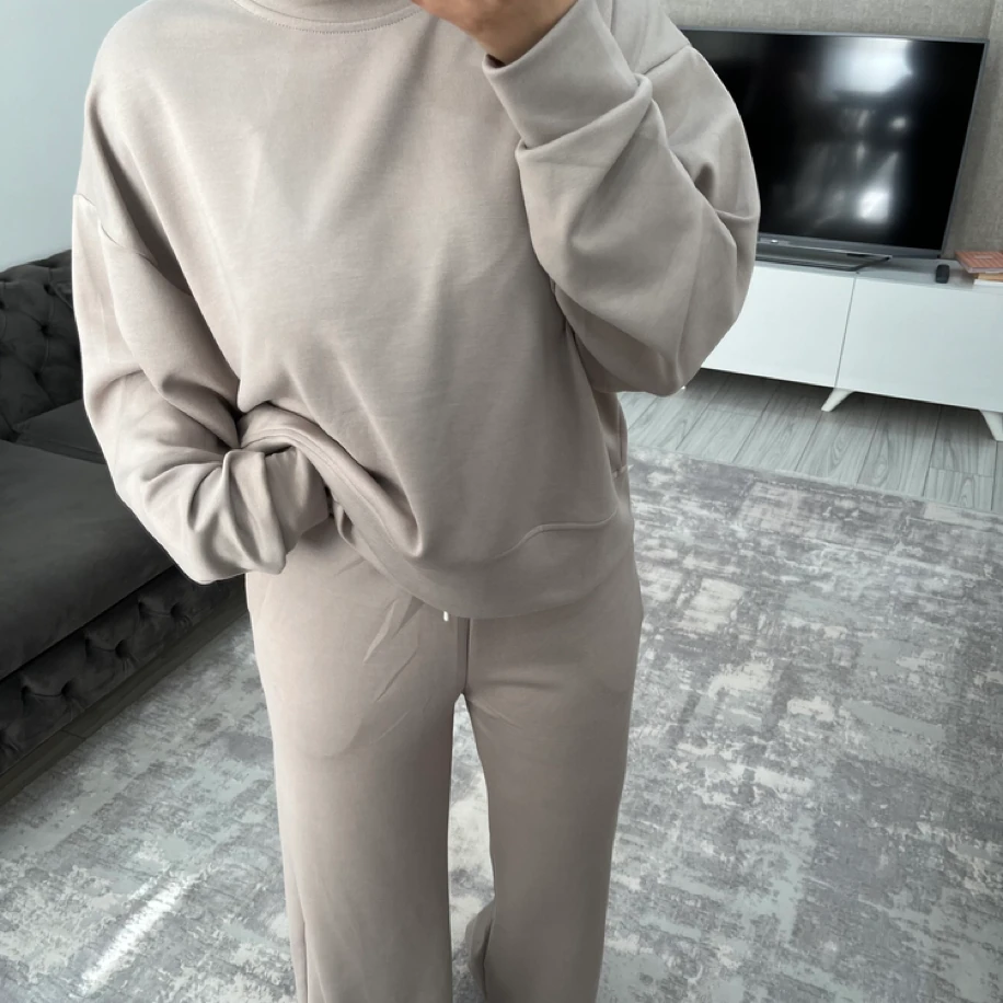 Modal eşofman takım bej