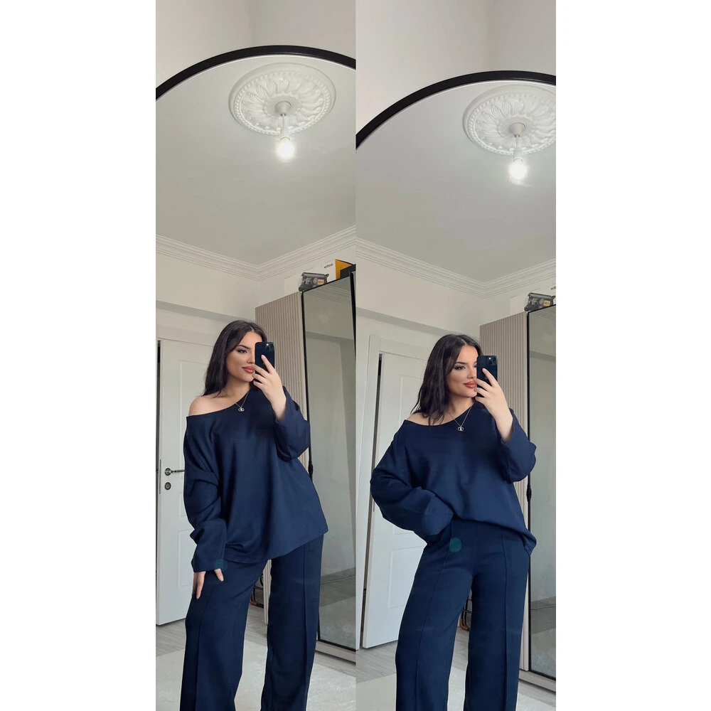 Modal salaş takım lacivert