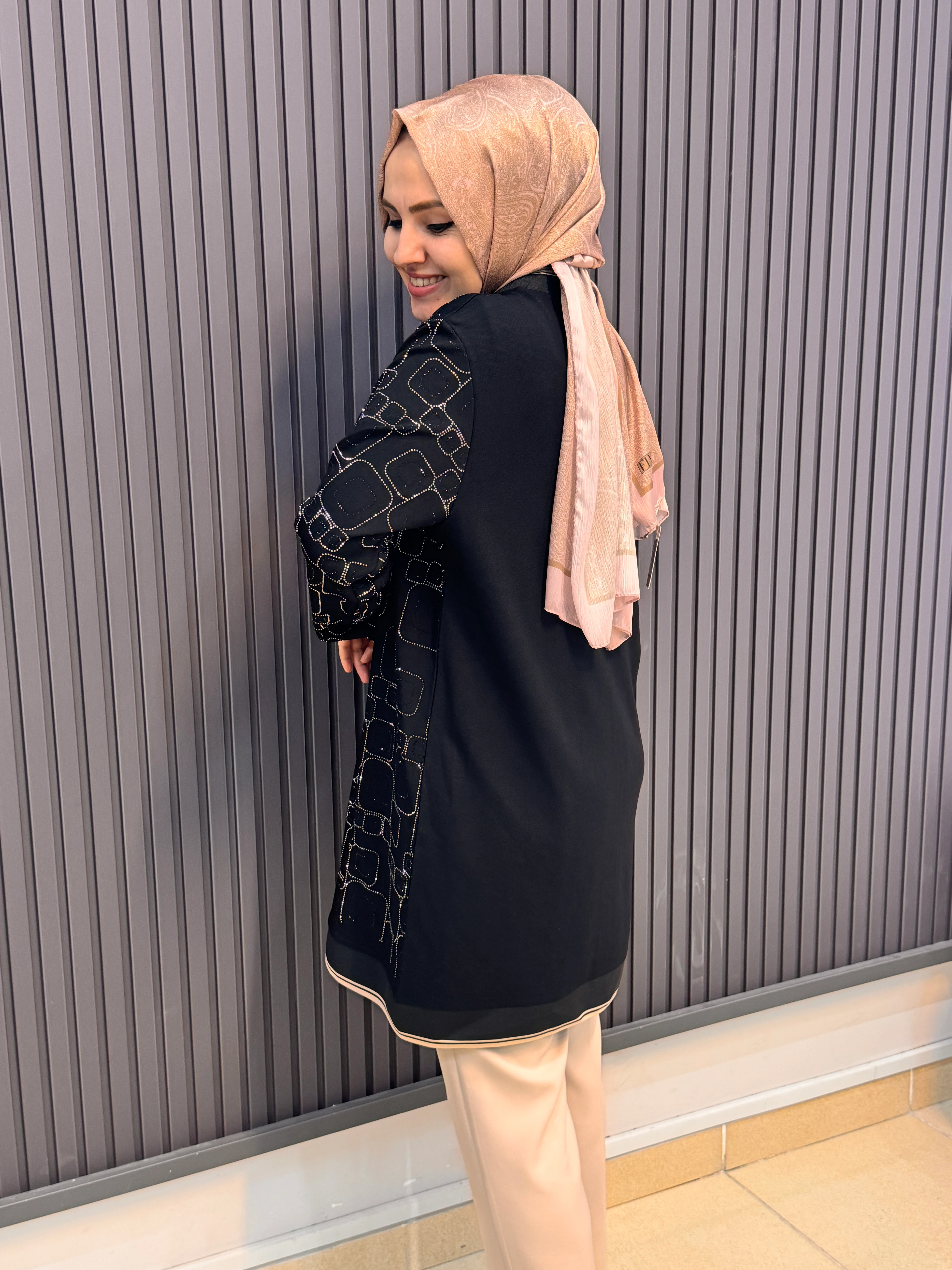  taşlı Merserize hırka