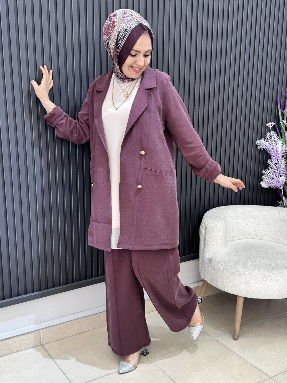 Kupra blazer takım
