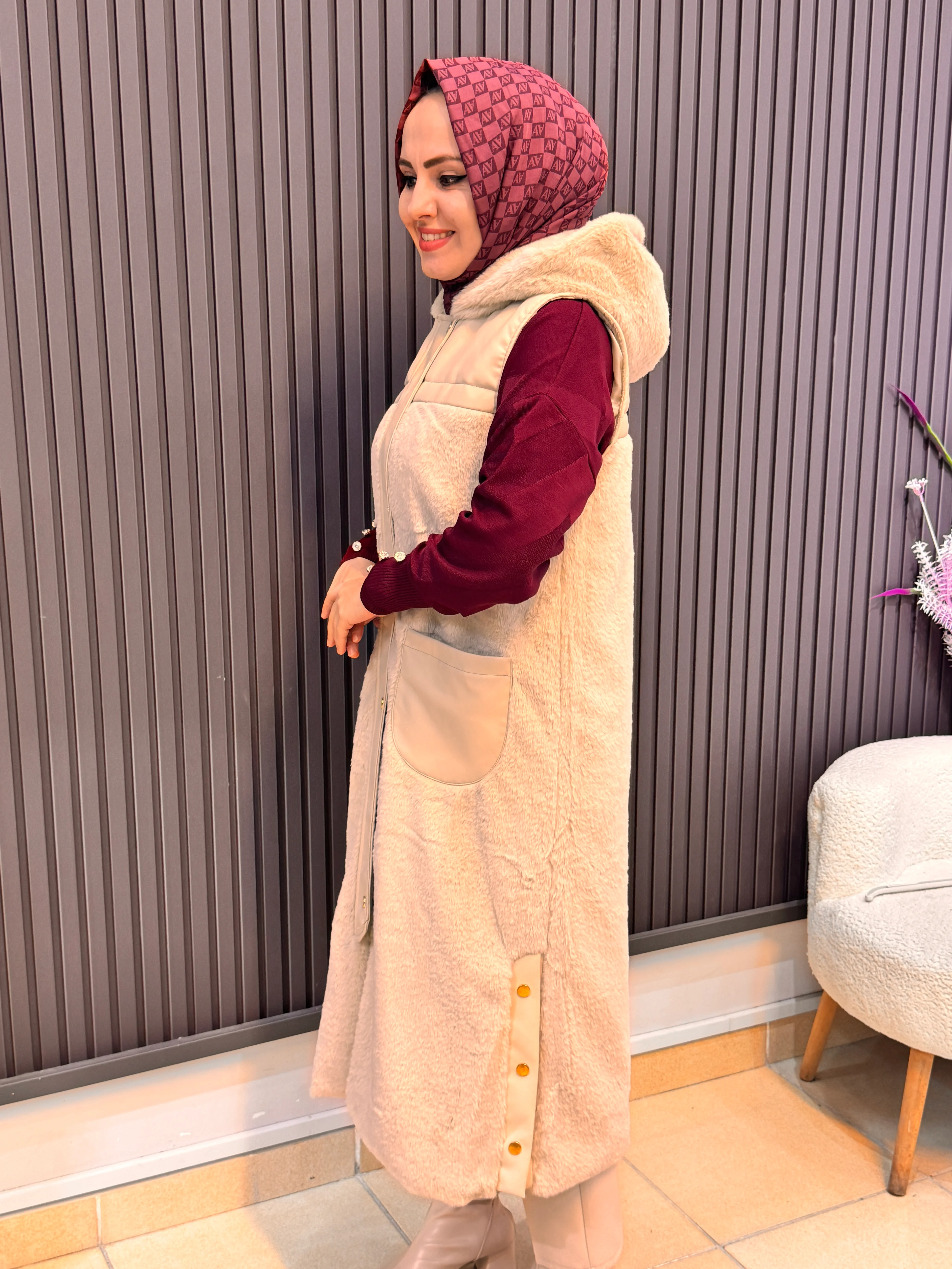 Ara boy angora yelek