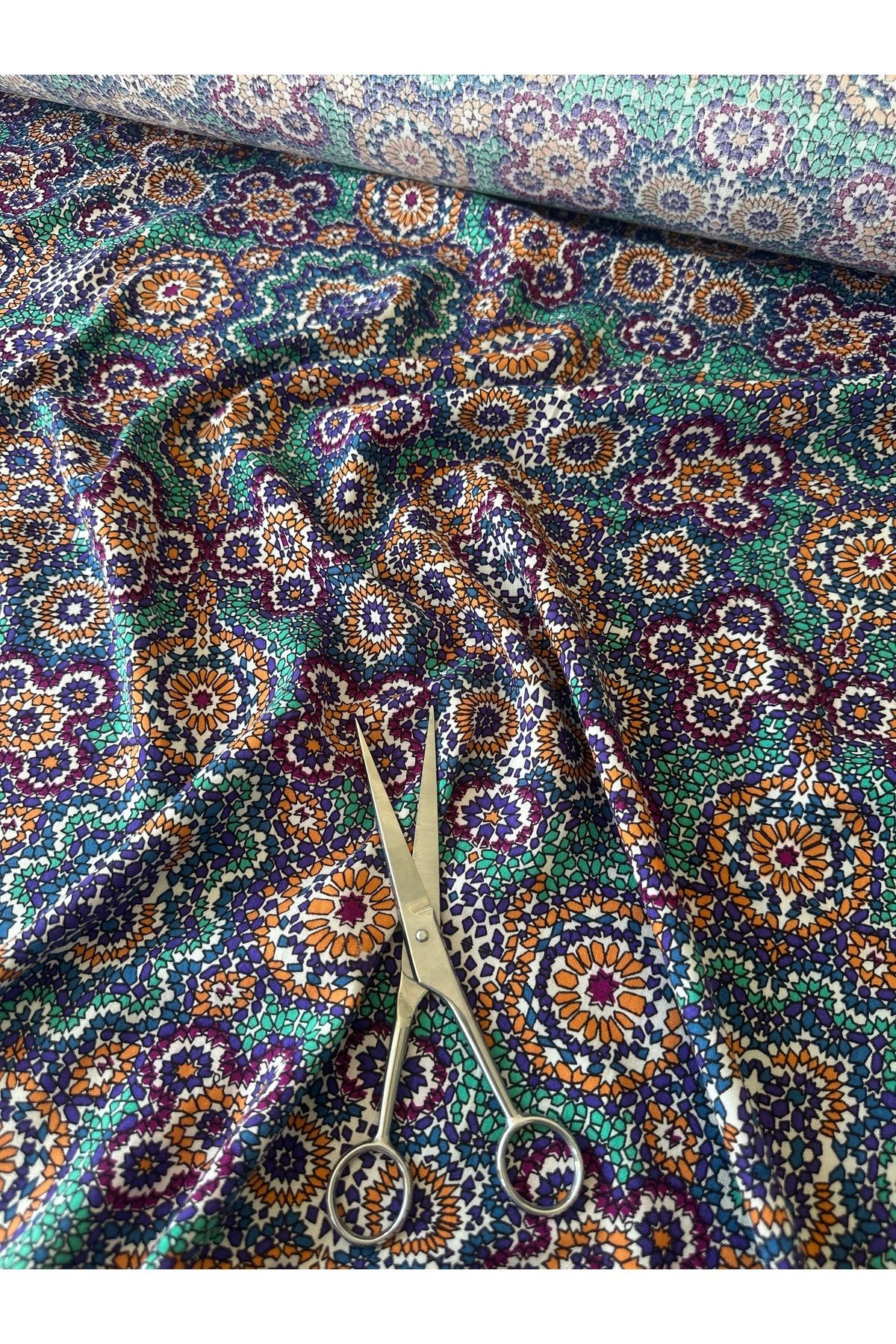 🧵Tek En Viskon Kumaş – %100 Doğal, Hafif ve Dökümlü Yazlık Kumaş