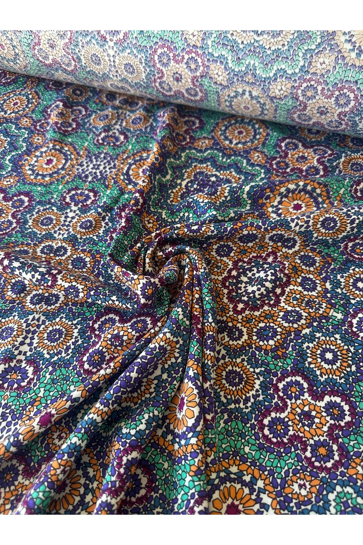 🧵Tek En Viskon Kumaş – %100 Doğal, Hafif ve Dökümlü Yazlık Kumaş