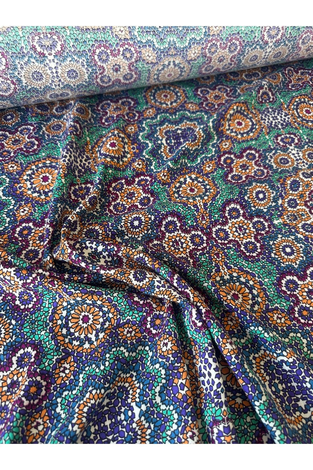🧵Tek En Viskon Kumaş – %100 Doğal, Hafif ve Dökümlü Yazlık Kumaş
