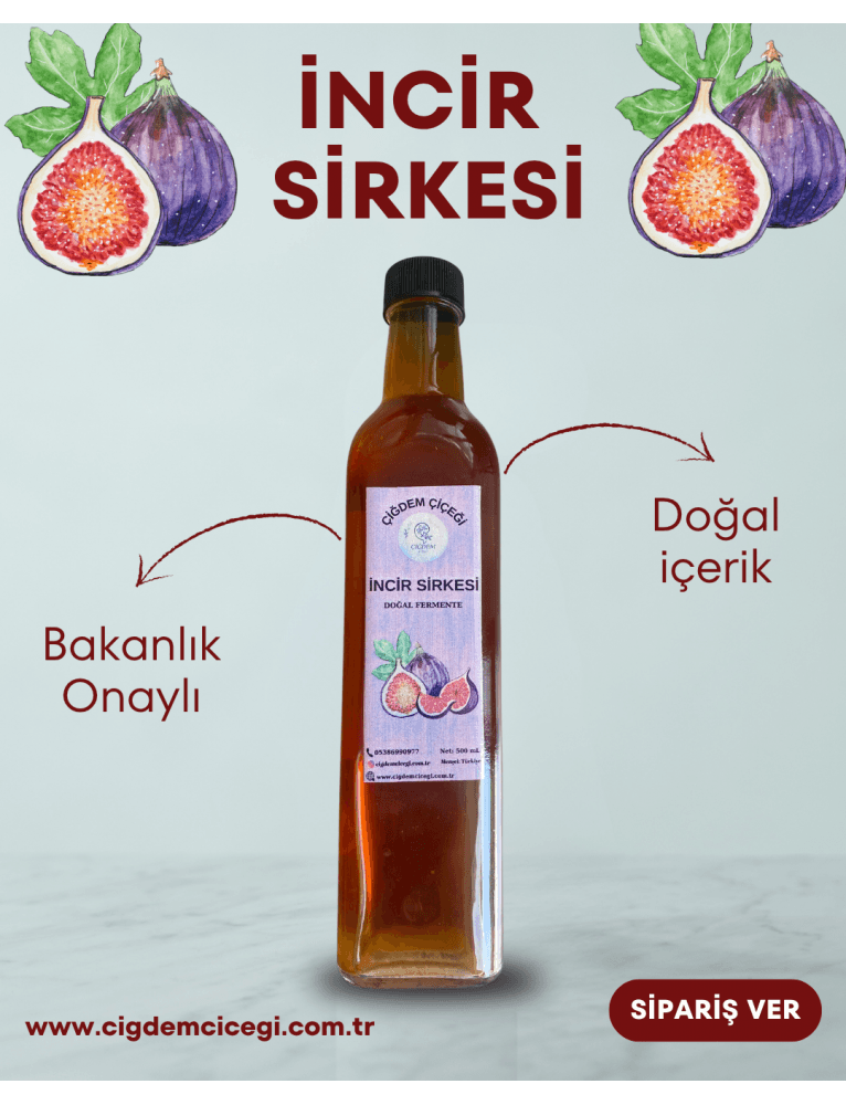 İncir Sirkesi (500 Gr)