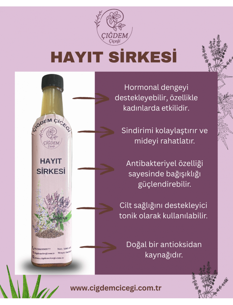 Hayıt Sirkesi (500 Gr)