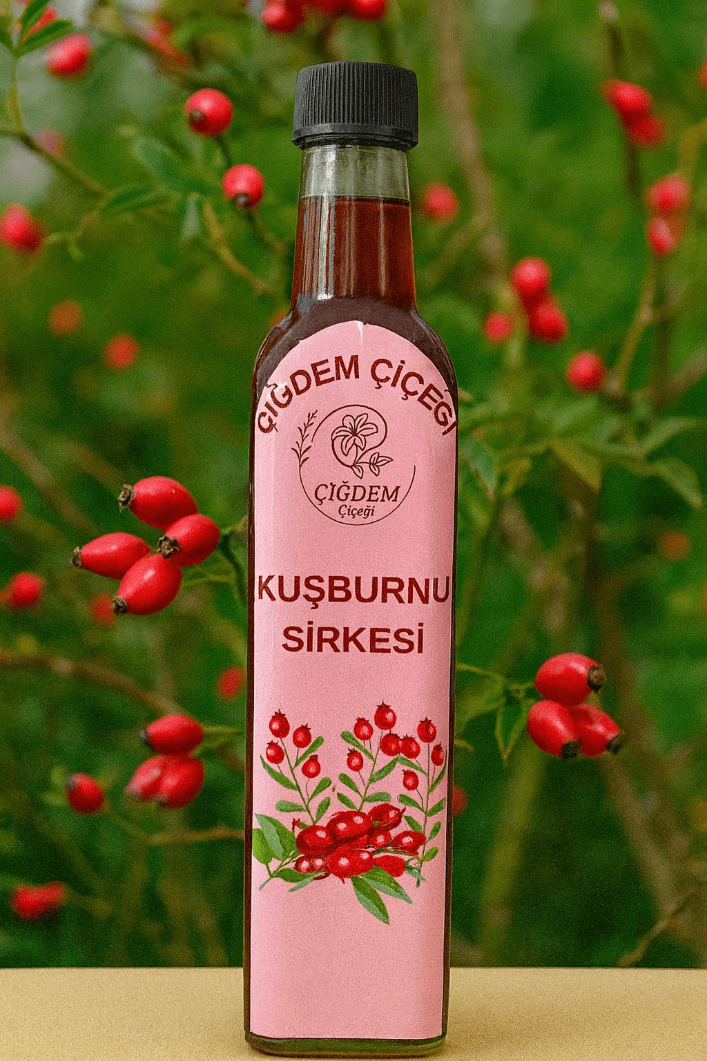 Kuşburnu Sirkesi (500 Gr)