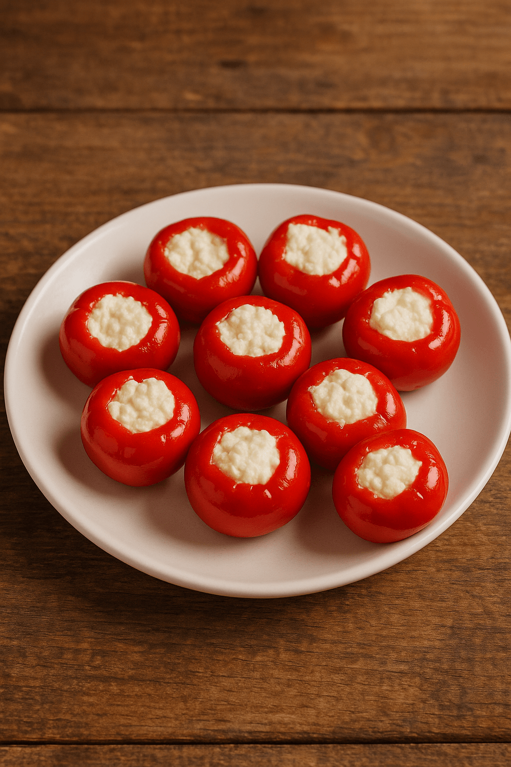Peynir Dolgulu Kırmızı Biber Turşusu (650 Gr)