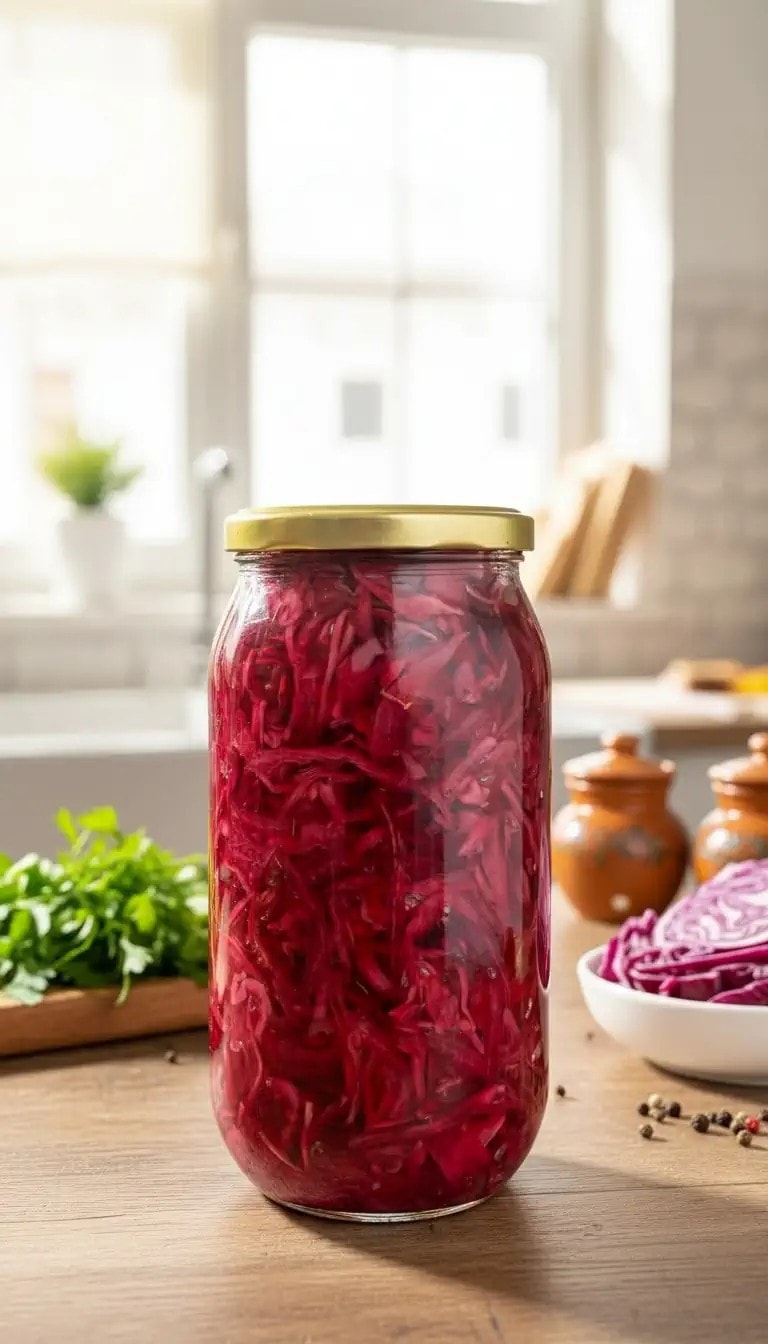 Kırmızı Lahana Turşusu (1 Kg)