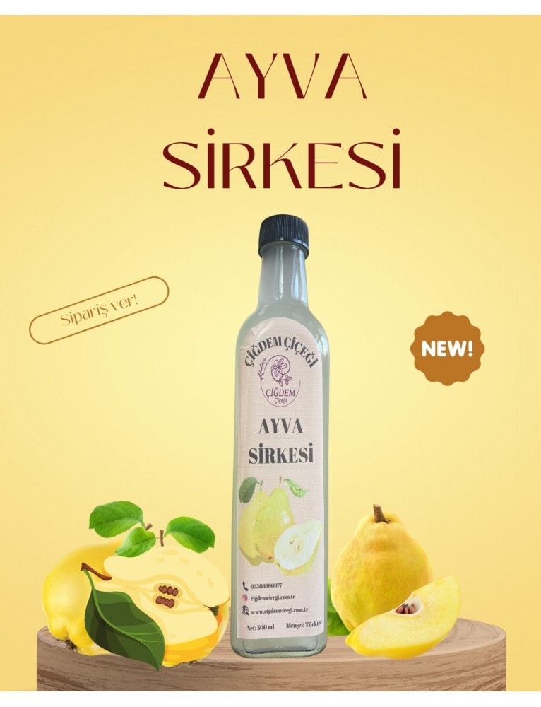 Ayva Sirkesi (500 Gr)