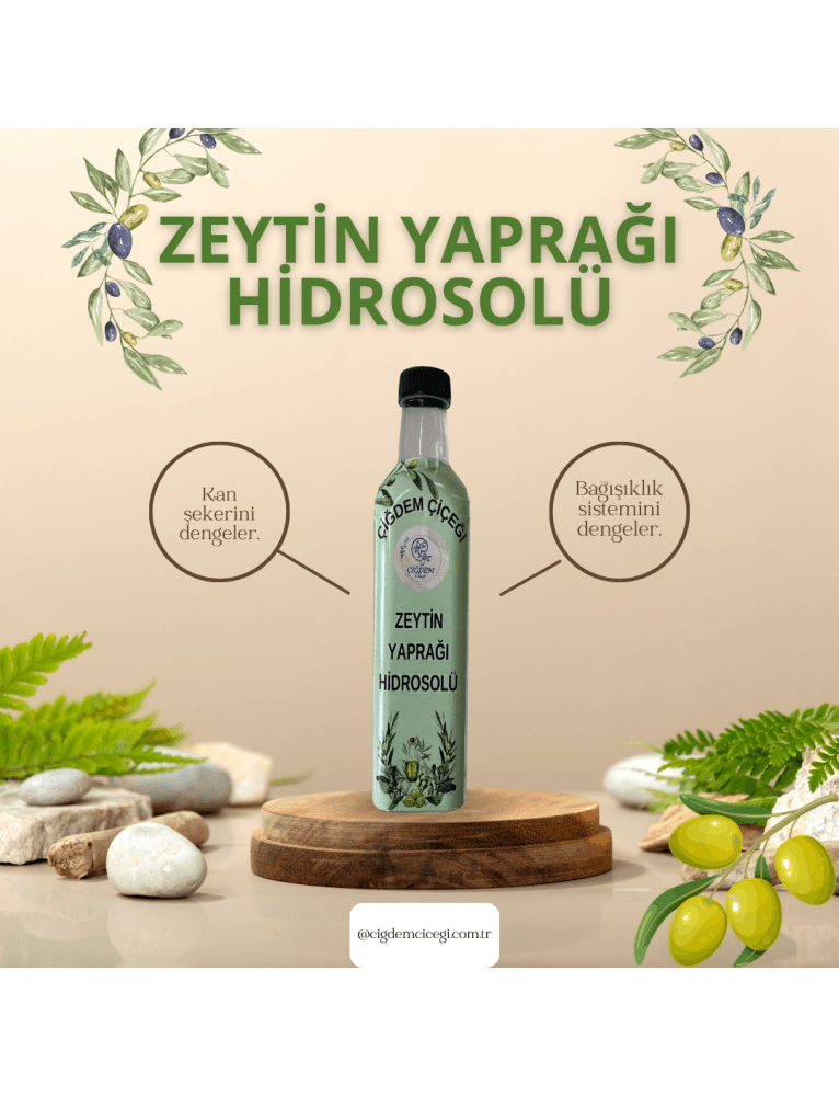 Zeytin Yaprağı Hidrosolü (500 Gr)