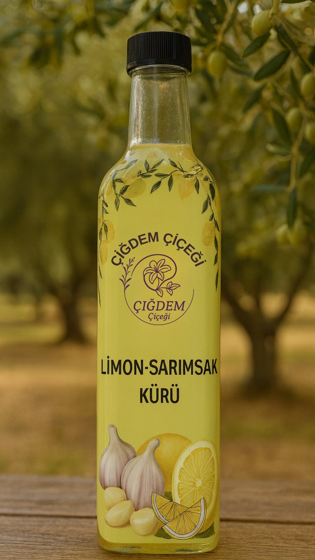 Limon Sarımsak Kürü (500 Gr)