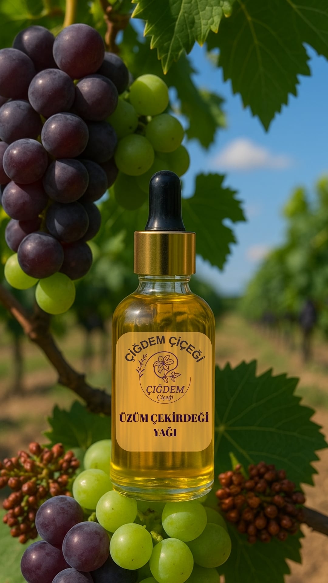 Üzüm Çekirdeği Yağı (50 Ml)
