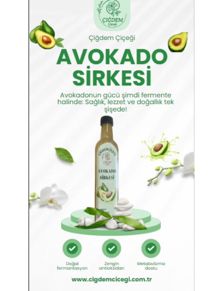 Avokado Sirkesi (500 Gr)