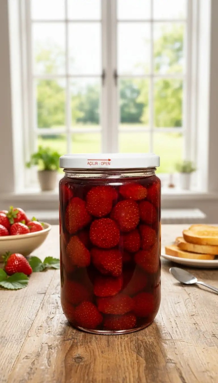 Çilek Reçeli (650 Gr)