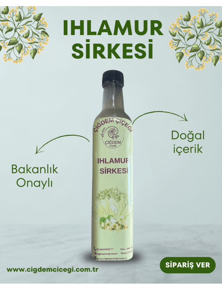 Ihlamur Sirkesi (500 Gr)