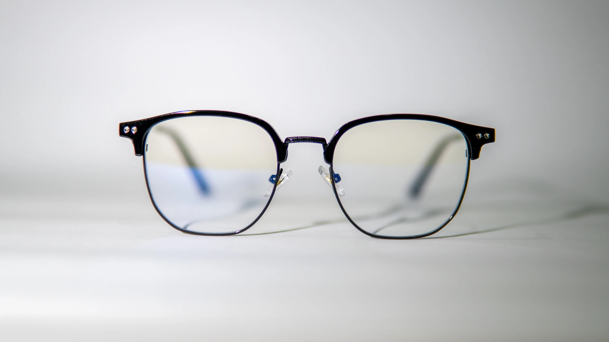 Slate Blue Block Gözlük