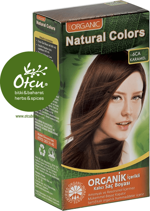 Natural Colors 6CA Karamel Organik Saç Boyası
