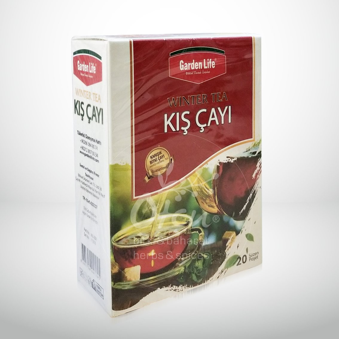 Garden Life Winter Tea Kış Çayı 20 Süzen Poşet