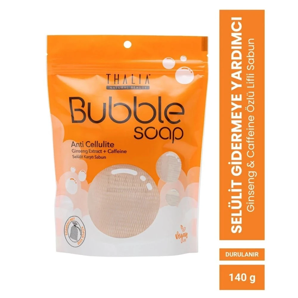 Selülit Gidermeye Yardımcı Ginseng & Caffeine Özlü Lifli Sabun 140gr
