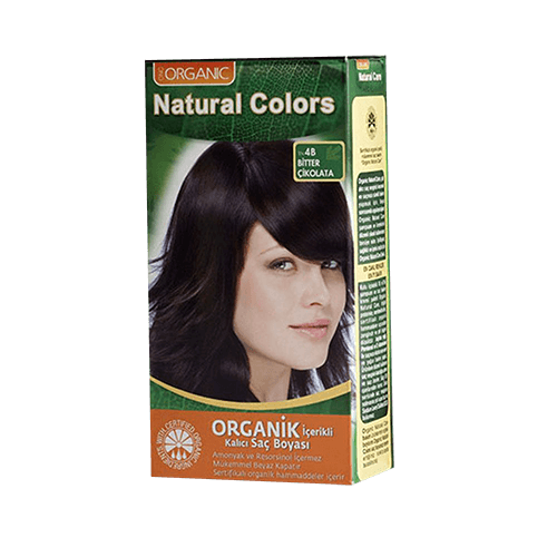 Natural Colors 4B Bitter Çikolata Organik Saç Boyası