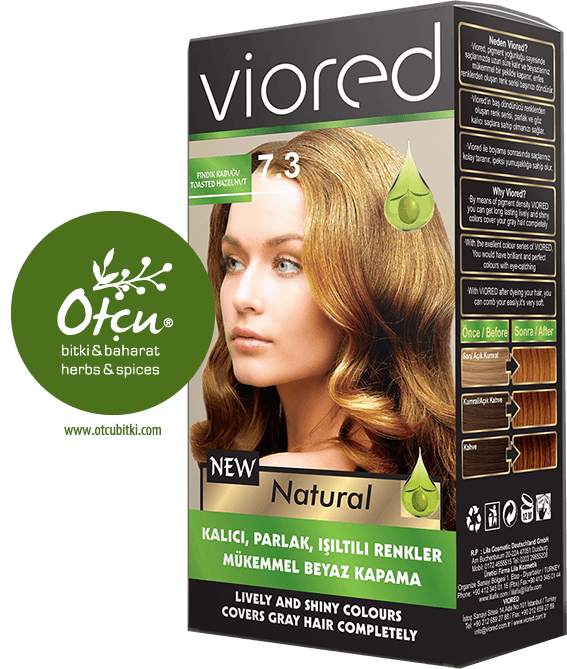 Viored Deluxe Saç Boyası 7.3 Fındık Kabuğu Lila Cosmetics