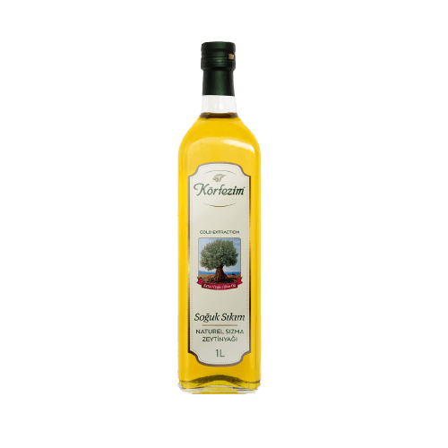 Körfezim Naturel Sızma Soğuk Sıkım Zeytinyağı 1 Lt