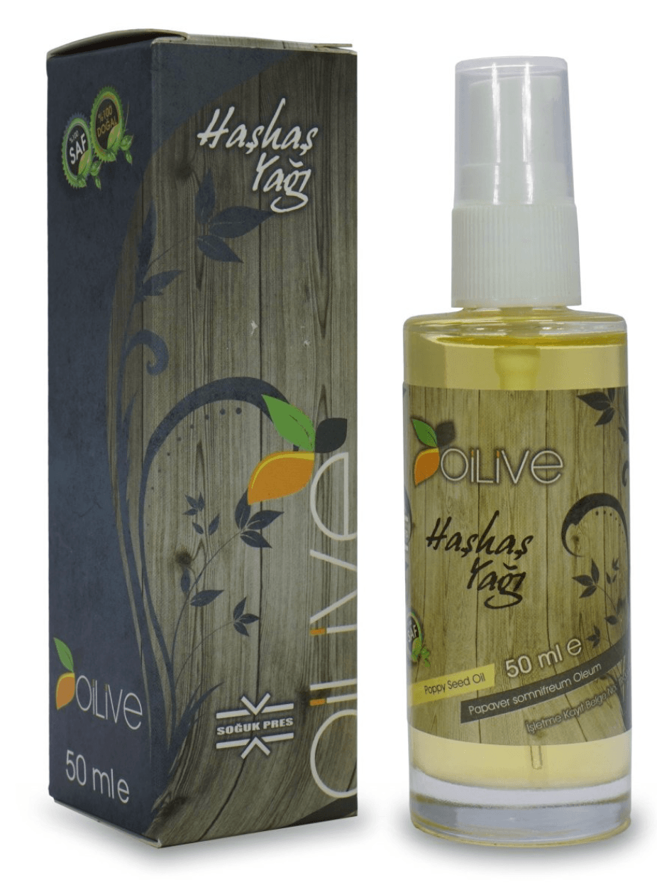 Oilive Haşhaş Yağı 50 ml