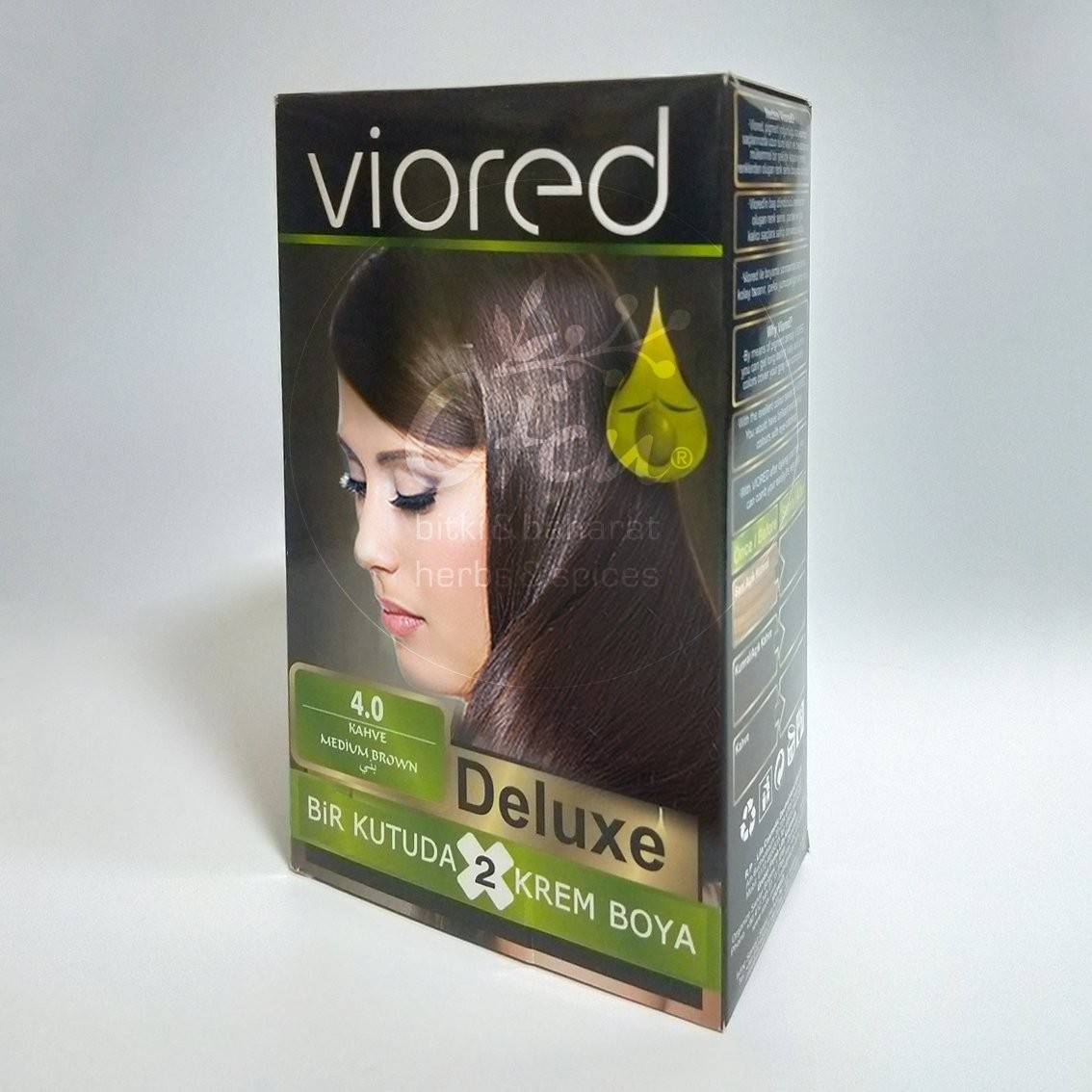 Viored Deluxe Saç Boyası 4.0 Kahve Lila Cosmetics