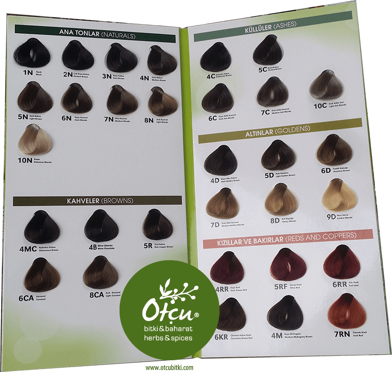 Natural Colors 5R Kızıl Kahve Organik Saç Boyası