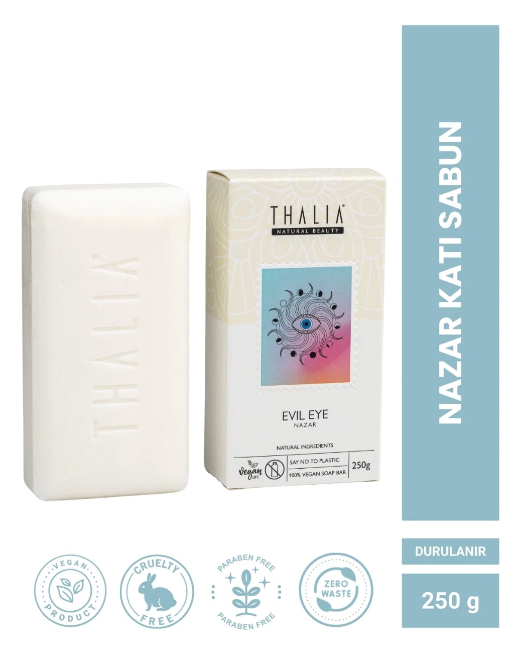 Nazar Katı Sabun 250 gr