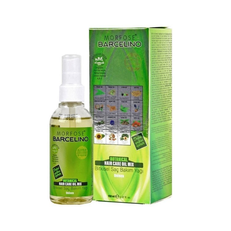 Morfose Unısex Barcelino Bitkisel Saç Bakım Yağı 150 ml