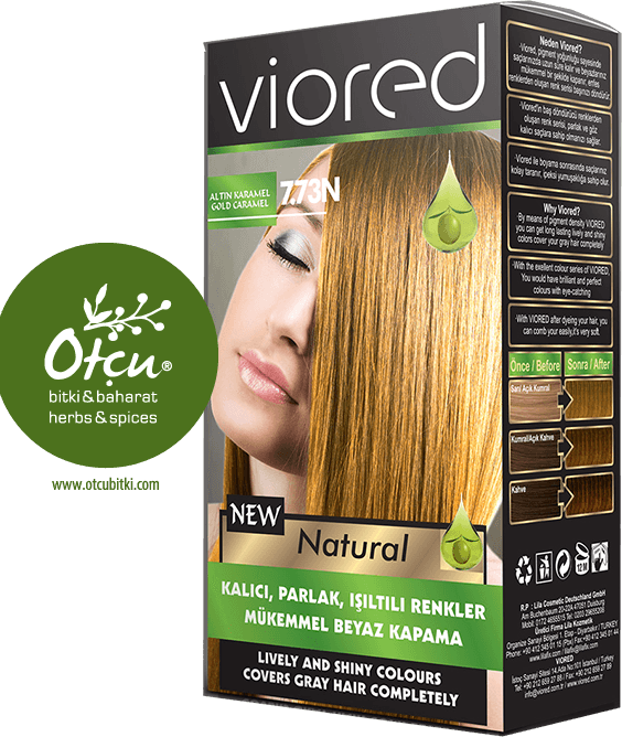 Viored Deluxe Saç Boyası 7.73 Altın Karamel Lila Cosmetics
