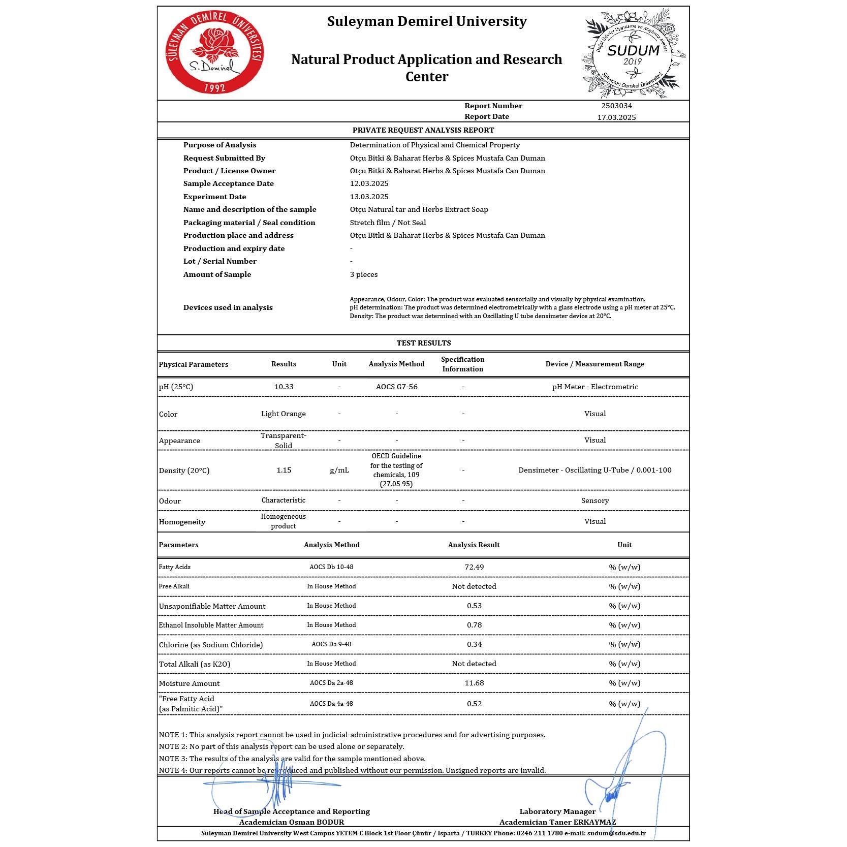 %100 Doğal Otçu® Katran Sabunu Sedef, Seboreik Dermatit ve Egzama Karşıtı Destekleyici