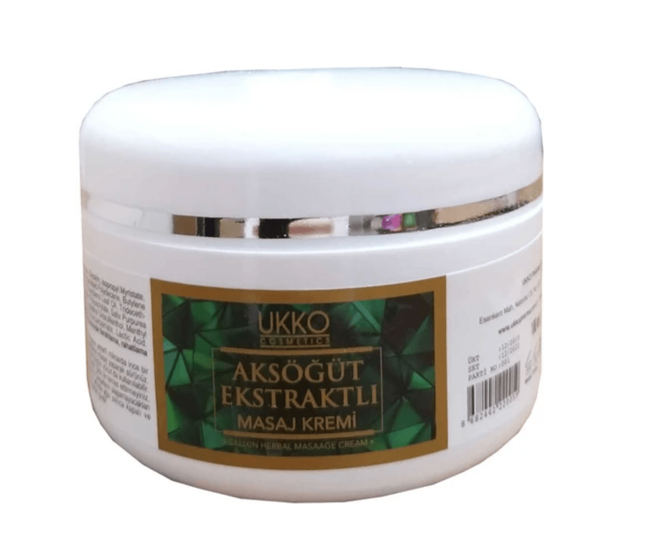 Ukko Cosmetics Aksöğüt Ekstraktlı Masaj Kremi 100 ml