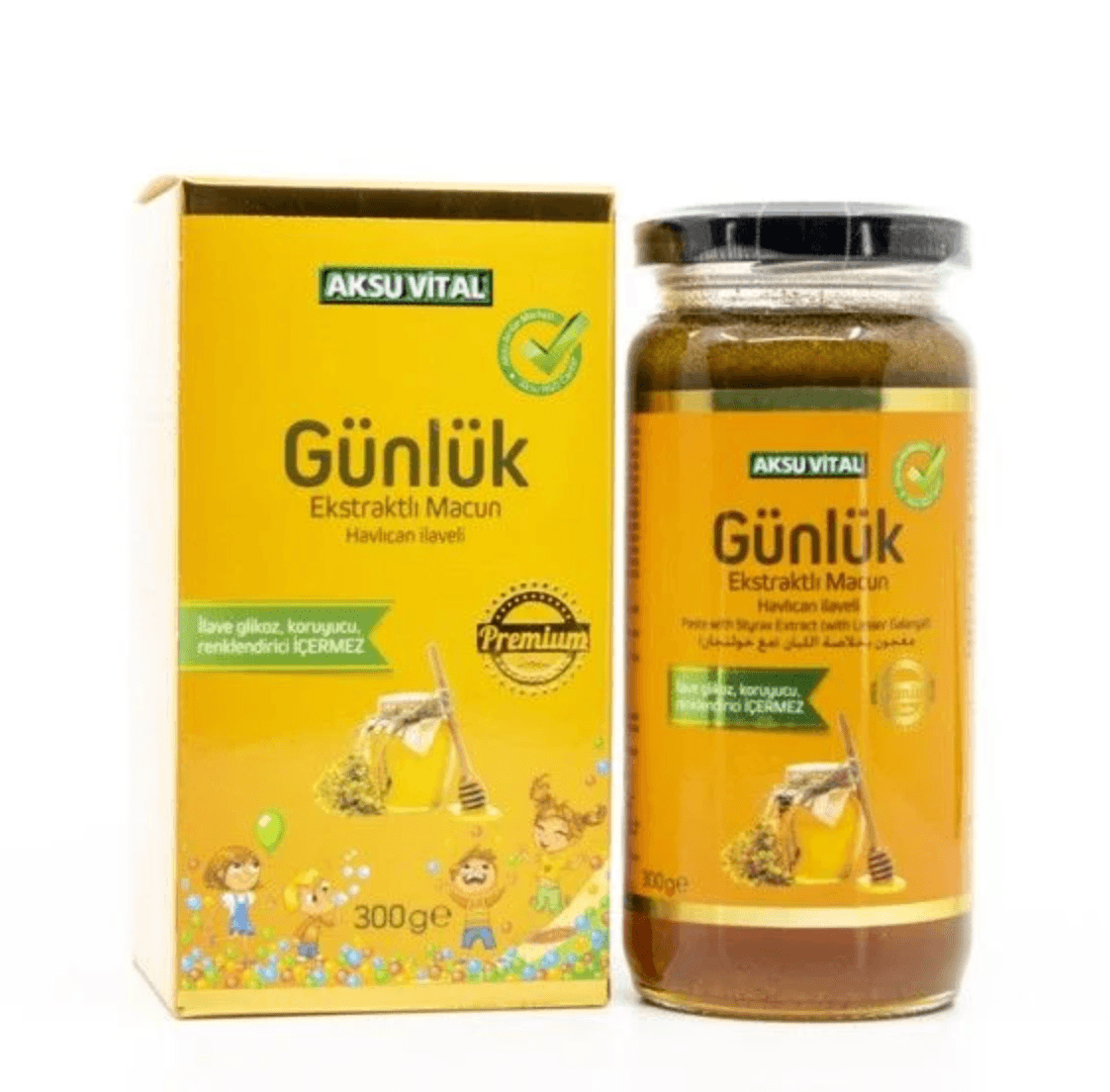 Aksu Vital Günlük Ekstraktlı Çocuk Macunu 300 gr