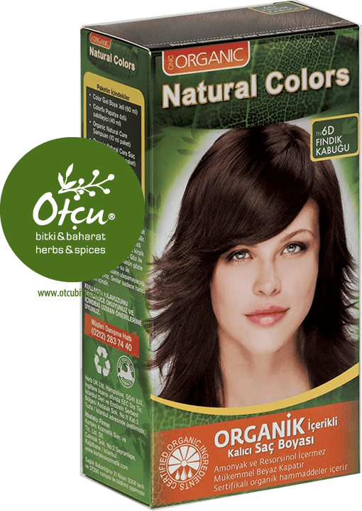 Natural Colors 6D Fındık Kabuğu Organik Saç Boyası