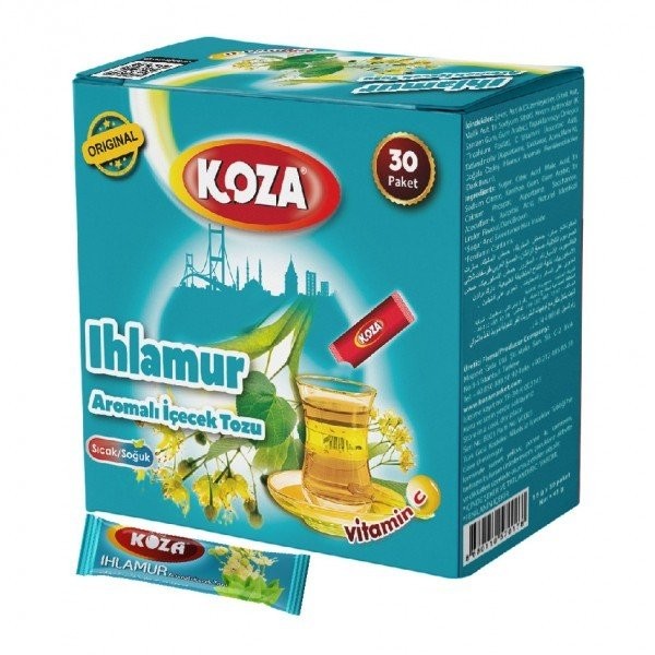 Koza Ihlamur Aromalı İçecek Tozu 30 Paket