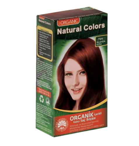 Natural Colors 7RN İrlanda Kızılı Organik Saç