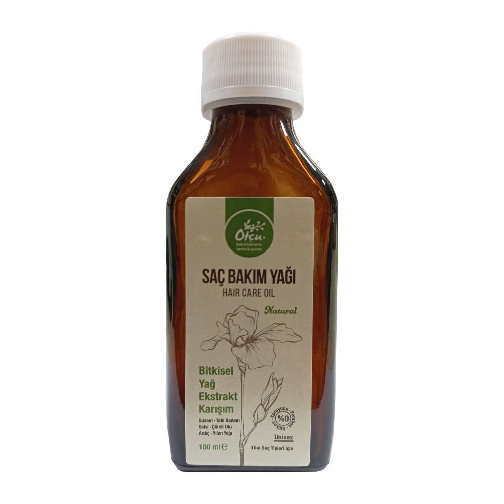 Otçu® Bitkisel Saç Bakım Yağı 100 ml