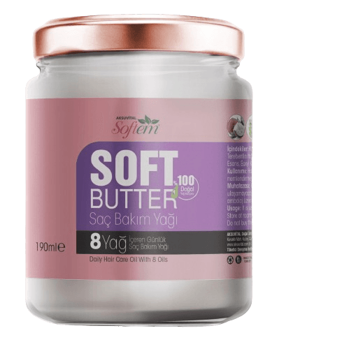 Softem Softbutter 8 Yağ İçeren Saç Bakım Yağı 190 ml