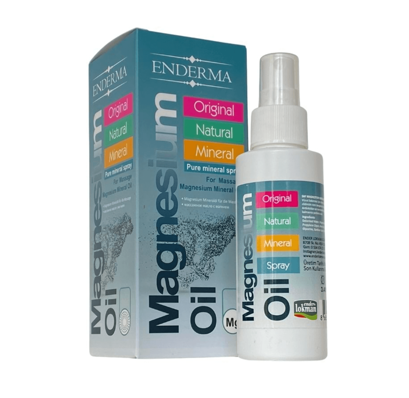 Enderma Magnezyum Mineralli Vücut Bakım Spreyi 100 ml