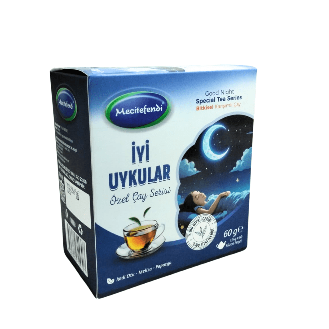 Mecitefendi İyi Uykular Bitki Çayı (Süzen Poşet 40'lı)