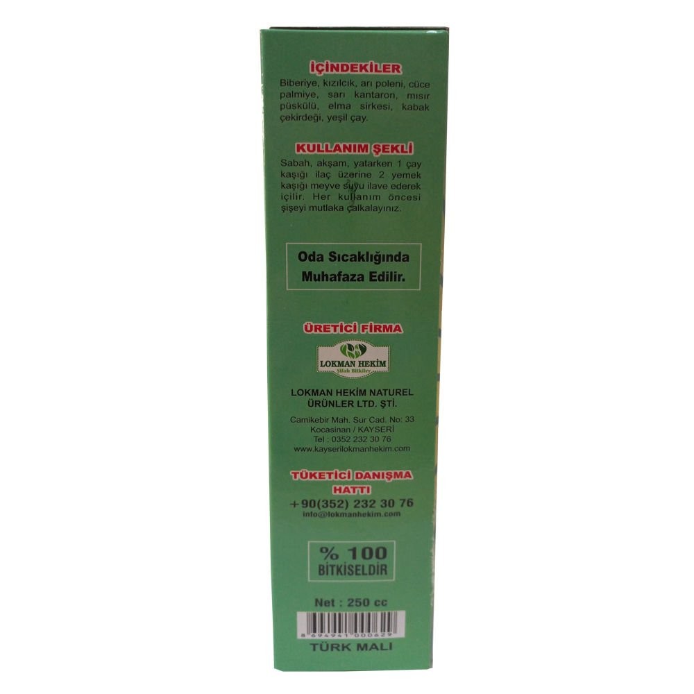 Lokman Hekim Prostat Sıvı Ekstrakt 250 ml