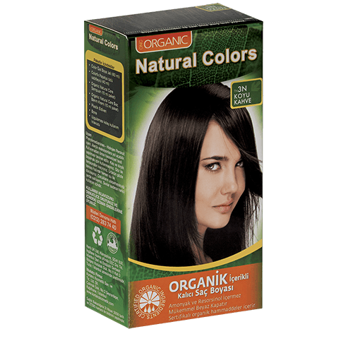 Natural Colors 3N Koyu Kahve Organik Saç Boyası