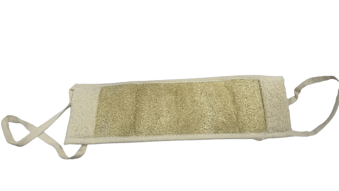 Otçu® Doğal Kabak Lifli İpli Çift Yönlü Banyo & Duş Sırt Kesesi