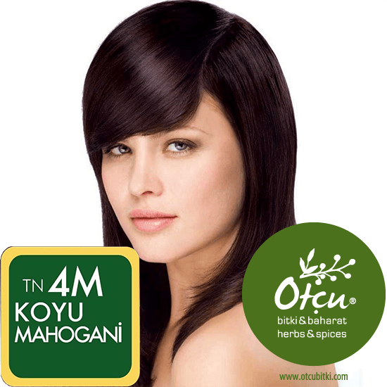 Natural Colors 4M Koyu Mahogani Organik Saç Boyası