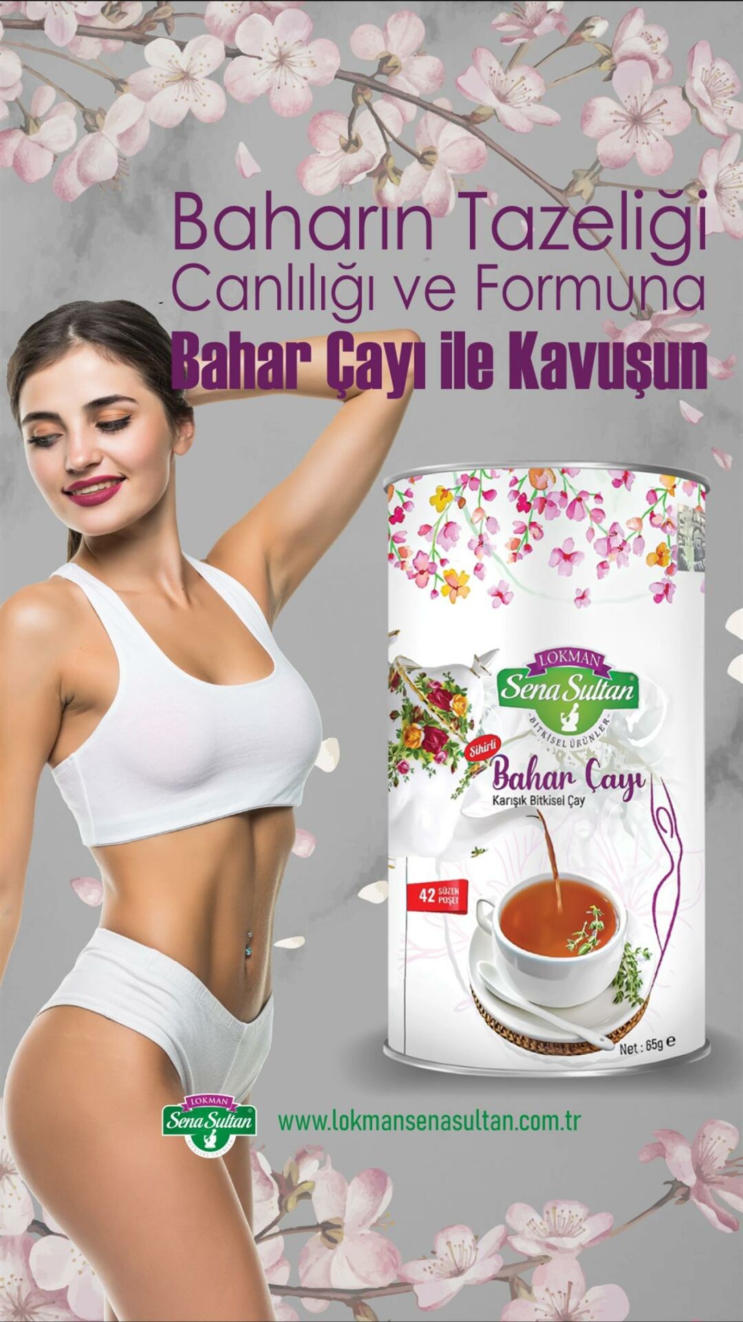 Sena Sultan Detoks Bahar Çayı 42 Süzen Poşet